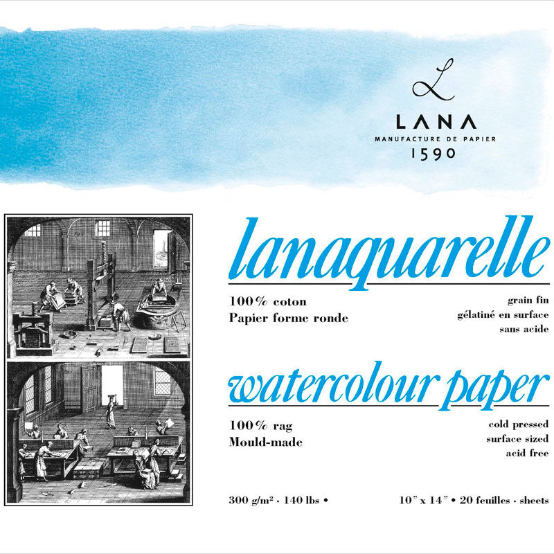 Альбом-склейка для акварели Lana "Lanaquarelle" Fin Lana LANA-15023351 фото 1