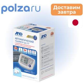 Тонометр AND UA-777 с адаптером (манжета L, 32-45 см) Эй энд Ди Компани