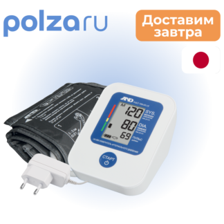 Тонометр AND UA-888 AC автоматический с адаптером, манжета 23–37 см Эй энд