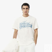 Мужская футболка Lacoste из органического хлопка фото 1