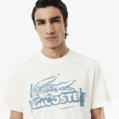 Мужская футболка Lacoste из органического хлопка фото 3