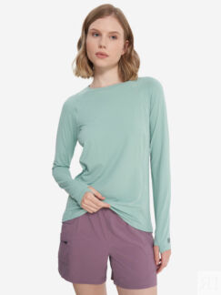 Лонгслив женский Mountain Hardwear Crater Lake Long Sleeve, Зеленый