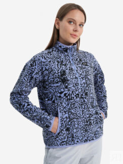 Джемпер флисовый женский Mountain Hardwear Microchill Half Zip, Фиолетовый