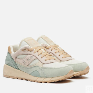Женские кроссовки Saucony Shadow 6000 Crafted, цвет зелёный, размер 38 EU