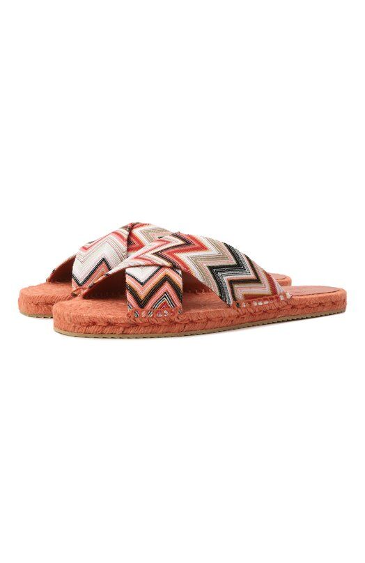 Текстильные шлепанцы Missoni MWB005 фото 1