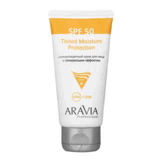 Солнцезащитный крем для лица SPF-50 Tinted Moisture Protection, 50 мл