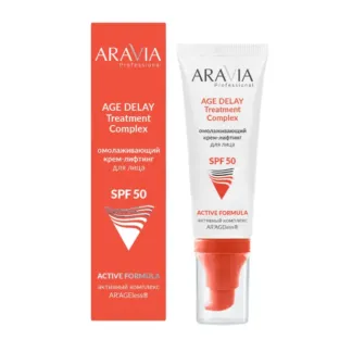 Омолаживающий крем-лифтинг для лица AGE DELAY Treatment Complex SPF 50