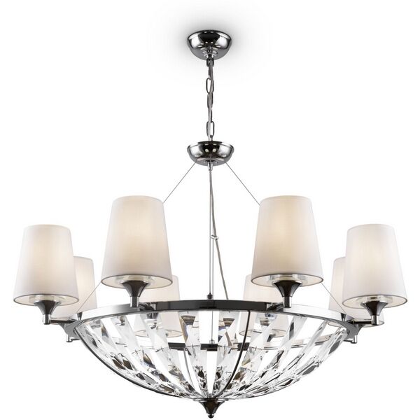 Подвесная люстра хрустальная Maytoni Pantheon H021PL-08CH H021PL-08CH фото 1