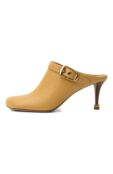 Кожаные мюли Andrea 75 Chloé CHC25S08CQK фото 4