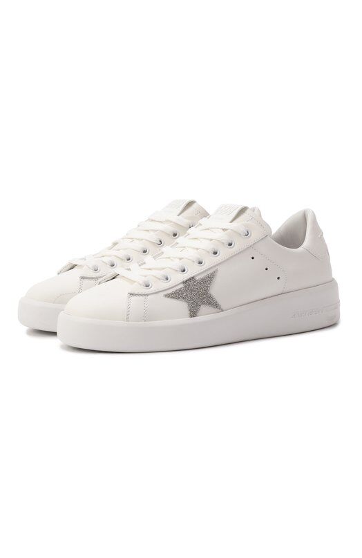 Кожаные кеды Pure-Star Golden Goose Deluxe Brand GWF00197.F002789 фото 1
