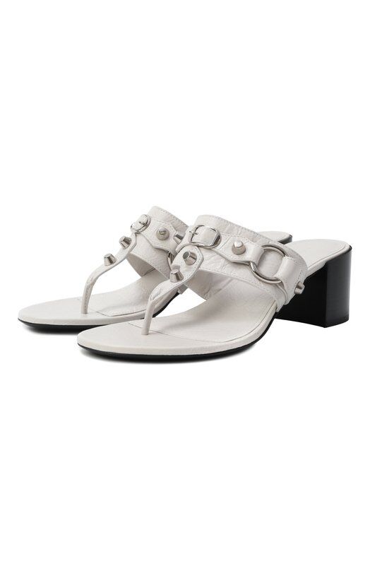 Кожаные мюли City Balenciaga 828013/WAD4Y фото 1