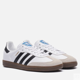 Мужские кроссовки adidas Originals Samba OG, цвет белый, размер 44.5 EU
