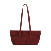 Женский шоппер и кошелек (комплект) EKONIKA PREMIUM PM30003CN-01-wine-25W фото 1