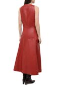 Кожаное платье Oscar de la Renta фото 4