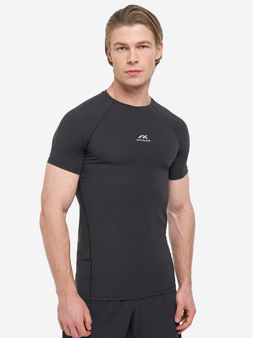 Футболка компрессионная мужская Athlex Flex Pro, Черный 125977A31-99 фото 1
