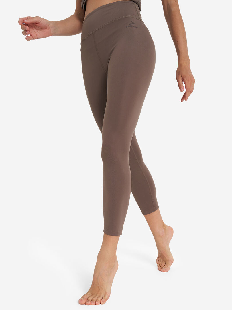 Легинсы женские Demix HighFlow Yoga, Коричневый 129917DMX-T4 фото 1