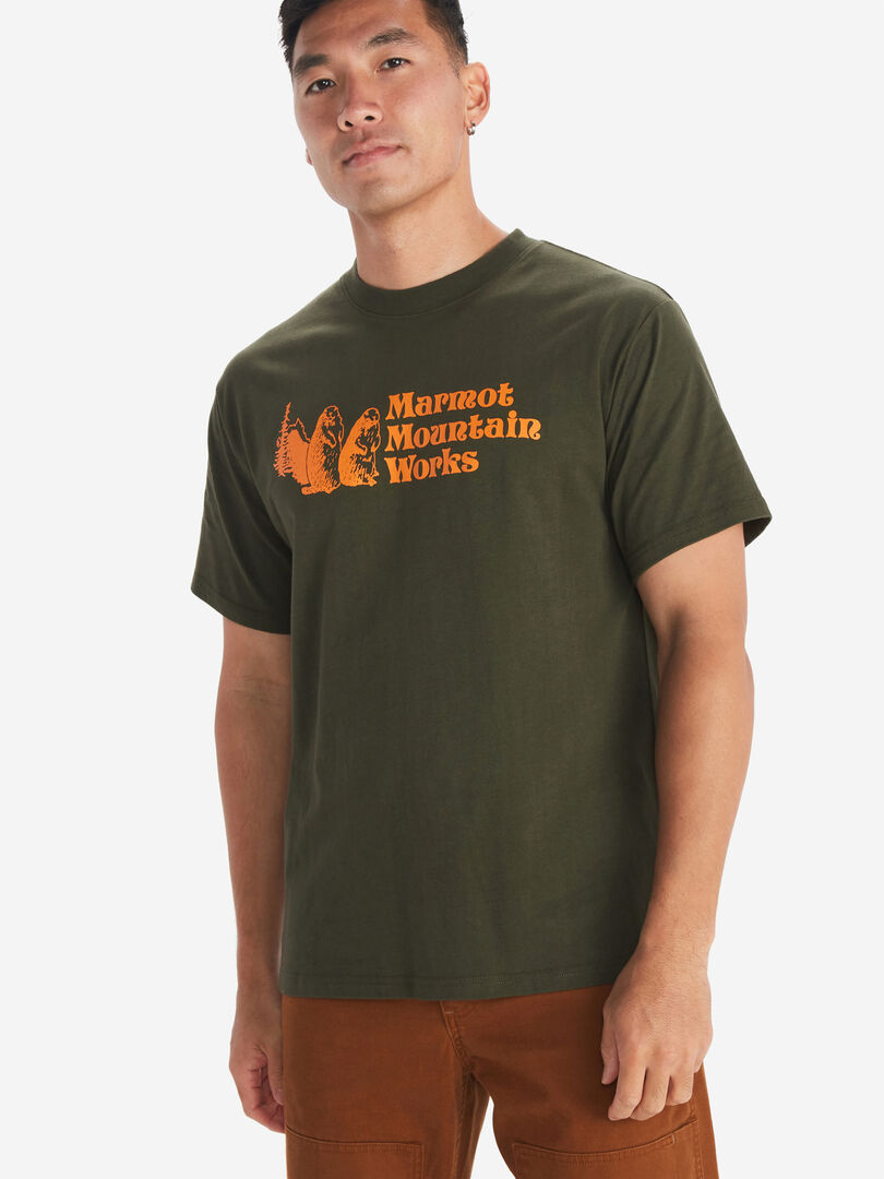 Футболка мужская Marmot, Зеленый M14128M04-4859 фото 1