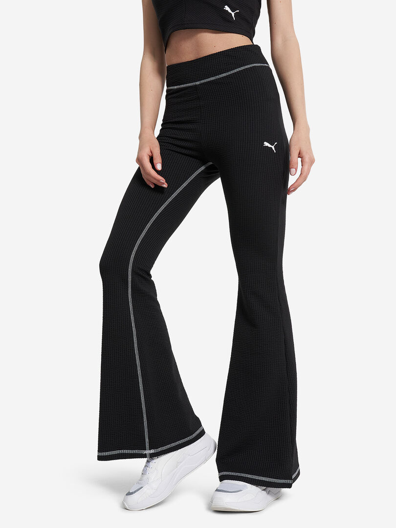 Легинсы женские PUMA Dare To Textured, Черный 629809P0P-01 фото 1