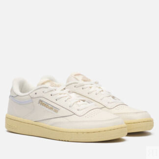 Женские кроссовки Reebok Club C 85, цвет бежевый, размер 39 EU
