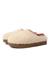 Сабо из овчины Tasman Maxi Curly UGG