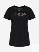 Футболка женская Brooks Distance Graphic, Черный 221364B0F-078 фото 4