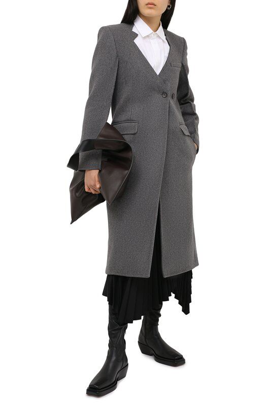 Шерстяное пальто Peter Do