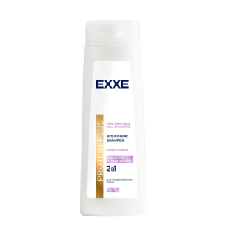 EXXE Шампунь Питательный PROTEIN PLUS "Протеиновое восстановление" 400.0