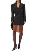Кожаные босоножки Malika 110 Saint Laurent 827671/AADF0 фото 2