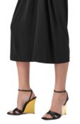 Текстильные босоножки Lydia 100 Saint Laurent 830287/9QNA0 фото 3