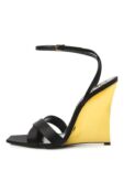 Текстильные босоножки Lydia 100 Saint Laurent 830287/9QNA0 фото 4