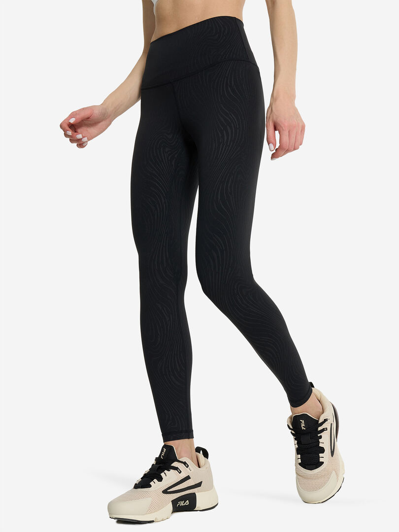 Легинсы женские Li-Ning, Черный AULU024-4FL1O-. фото 1
