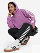 Худи женская adidas, Фиолетовый IY4677A01-. фото 5