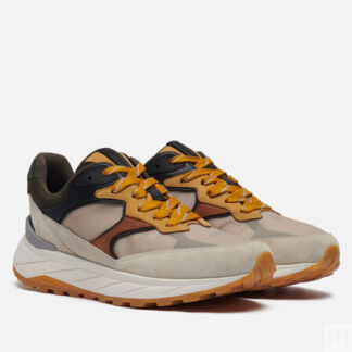 Мужские кроссовки Woolrich Running Suede/Nylon, цвет бежевый, размер 40 EU
