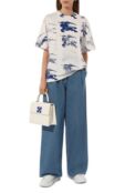 Кожаные кеды Oversized Alexander McQueen 742727/WIDJF фото 2