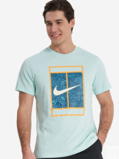 Футболка мужская Nike Court, Зеленый