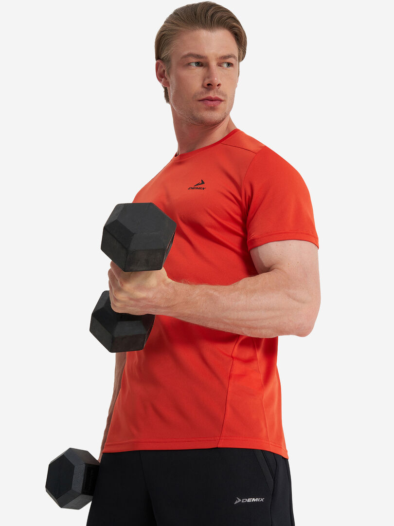 Футболка мужская Demix Baseline Training, Красный 129460DMX-R3 фото 1