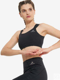 Спортивный топ бра Demix MuseFit GymScuba, Черный