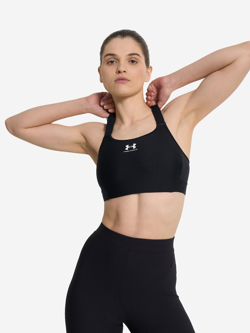 Спортивный топ бра Under Armour, Черный 1379195U0F-002 фото 1