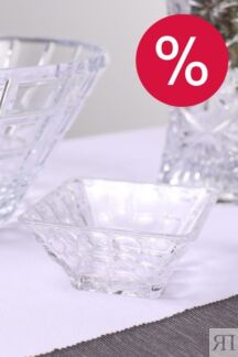 Конфетница хрустальная Marble Crystalite Bohemia