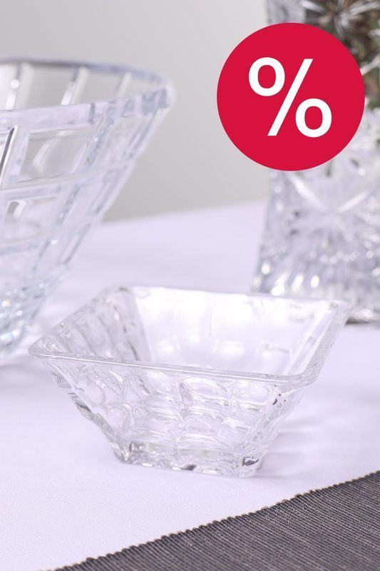 Конфетница хрустальная Marble Crystalite Bohemia фото 1