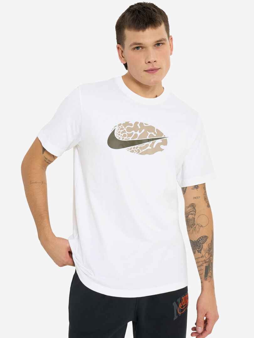 Футболка мужская Nike Swoosh, Белый FQ5929N06-100 фото 1