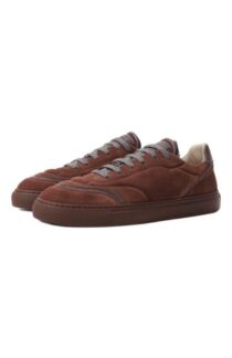 Замшевые кеды Brunello Cucinelli