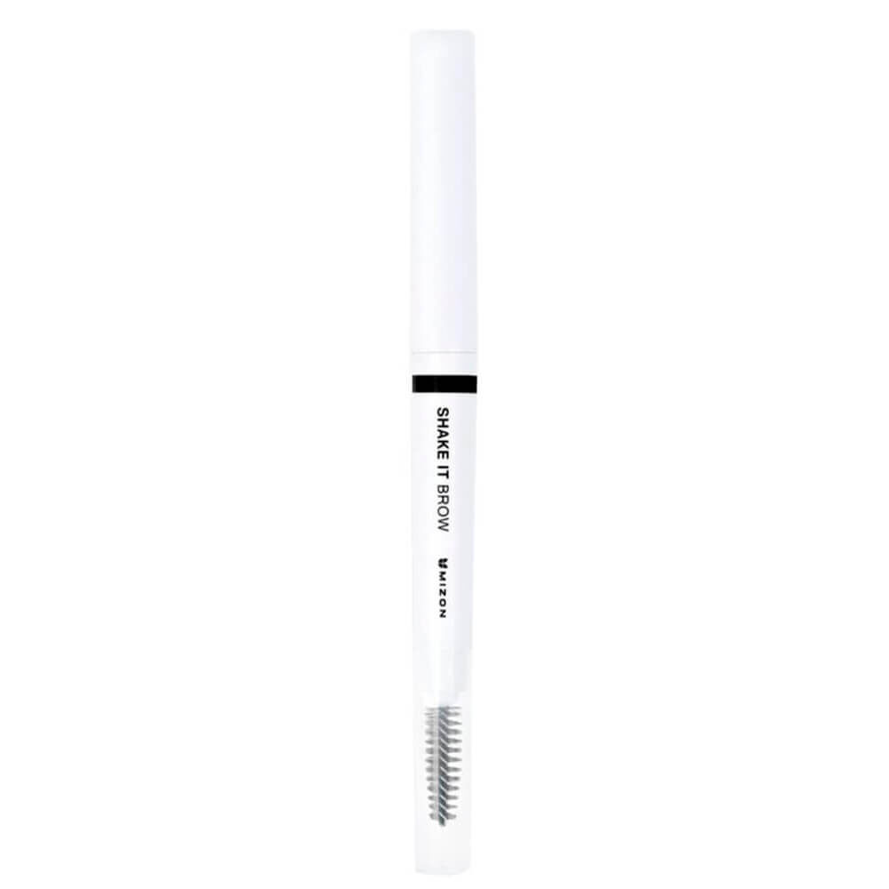 Подводка-лайнер для бровей с щёточкой Mizon Shake It Brow Black
