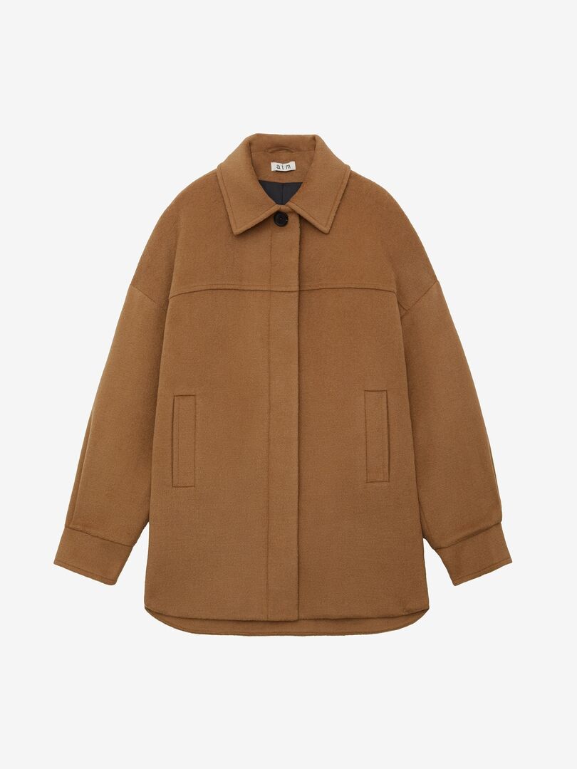 Пальто Aim clo из теплой натуральной шерсти. Sale до -50% 1U002509XS фото 1