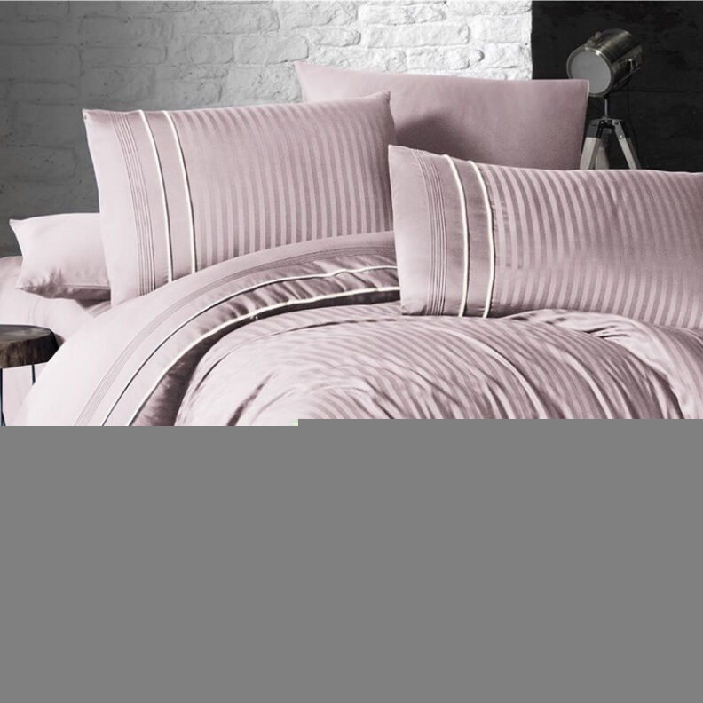 KARVEN Постельное белье Stripe style цвет: пудровый (евро) kvn715574 фото 1