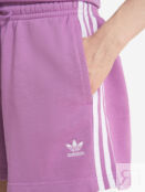 Шорты женские adidas, Фиолетовый IY2155A01-. фото 5