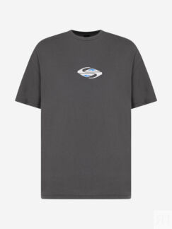 Футболка мужская оверсайз Quiksilver Global Heat, Серый