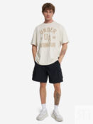 Футболка мужская оверсайз Under Armour, Бежевый 1390179U0F-279 фото 4
