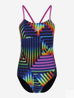 Купальник слитный женский Speedo Alov, Фиолетовый