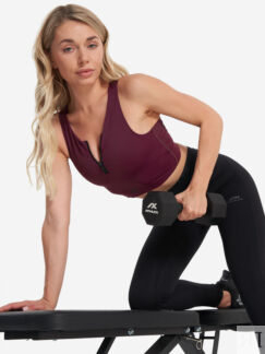 Топ бра спортивный Athlex, Красный